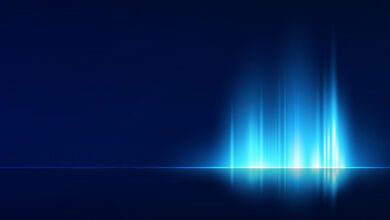 Lichter in der Nacht